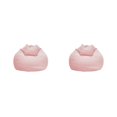 thumbnail image 1 of Wweixi Transform Living Room Fashionable Chair Covers Stylish Puff Sofa Lazy Sofa Light Pink 2Set, 1 of 6