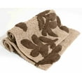 thumbnail image 2 of Chesapeake Monte Carlo 2pc Linen & Chocolate Bath Rug Set (21"x34" & 17"x24"), 2 of 6