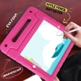 thumbnail image 3 of HDE Kids iPad Case with Built-In Screen Protector for 2021 9th Generation iPad 10.2 Inch, 2020 8th Gen, 2019 7th Gen - Pink, 3 of 6