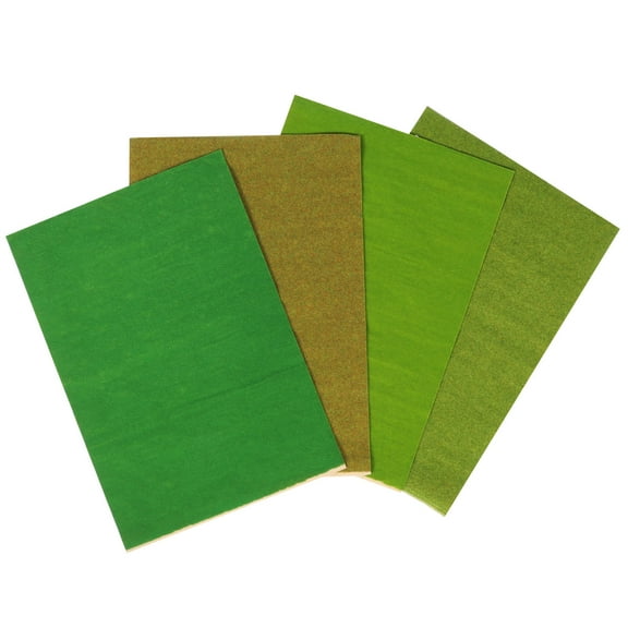 COSMOBETTY 4Pcs Artificial Grass Patch for Balcony 50x35cm