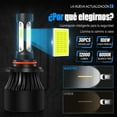 thumbnail image 4 of Applicable to 12000lm LED Headlight Kit High and Low Beam/Fog Light for Dodge, 4 of 10