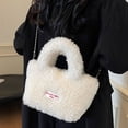 thumbnail image 2 of Sonducket Bolso de cordero para bolsos de mujer Bolsos de mujer Accesorio imprescindible para bolsos de mujer Bolsos de cordero y bolso Chroma Bolsas de mensajero y de hombro Caqui, 2 of 6
