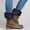 Blue, variant on Nexjvus Womens Boot Cuffs Winter Plush Knit Leg Warmers Boot Topper Socks 2 Pairs