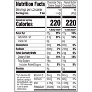 LARABAR Fruit and Nut Bar, PB Choc. Chip and Choc. Chip Cookie Dough, 20ct