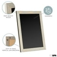 thumbnail image 2 of Rustic Wooden Magnetic Kitchen Chalkboard Sign - 12x16 Inch Graywash Framed Hanging Chalk Board for Farmhouse Decor, Wedding, Restaurant &amp; Home 12x16 Inches, 2 of 7