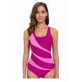 thumbnail image 4 of Top-kevin Women's One Piece Boyleg Swimsuits Full Coverage Athletic Bathing Suits Modest Swimwear for Water Aerobics, 4 of 15
