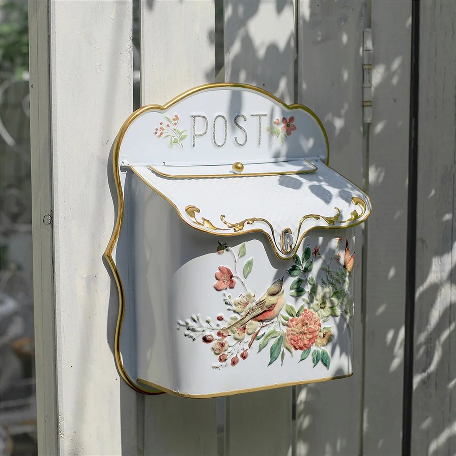 Mailboxes for Homes Wall Wall Mounted Post Box Mailboxes Letter Box Metal Farmhouse