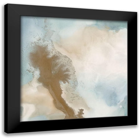 Urban Road 12x12 Black Modern Framed Museum Art Print Titled - Whitsunday II