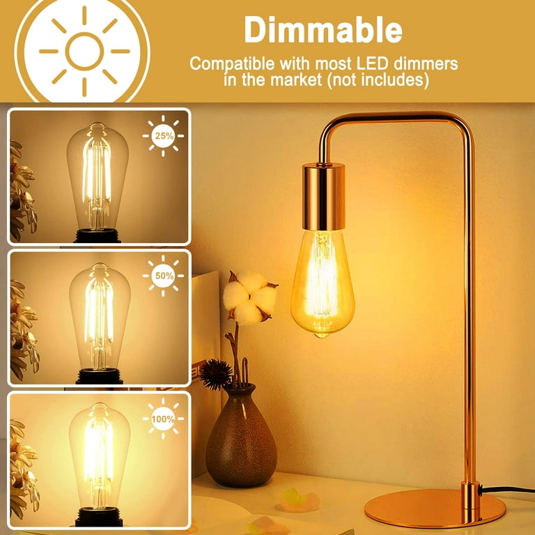 Ampoule Led E27 Dimmable, 6W Ampoules Led Dimmable=60W