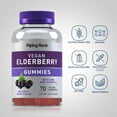 thumbnail image 3 of Sambucus Black Elderberry Gummies | 70 Count for Men and Women | Berry Flavor | by Piping Rock, 3 of 6