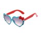 thumbnail image 3 of Gafas de sol con forma de corazón para niños, gafas de sol bonitas de color melocotón, parasol uv400 para bebé, gafas de sol de Hello Kitty con dibujos animados para niños, 3 of 4