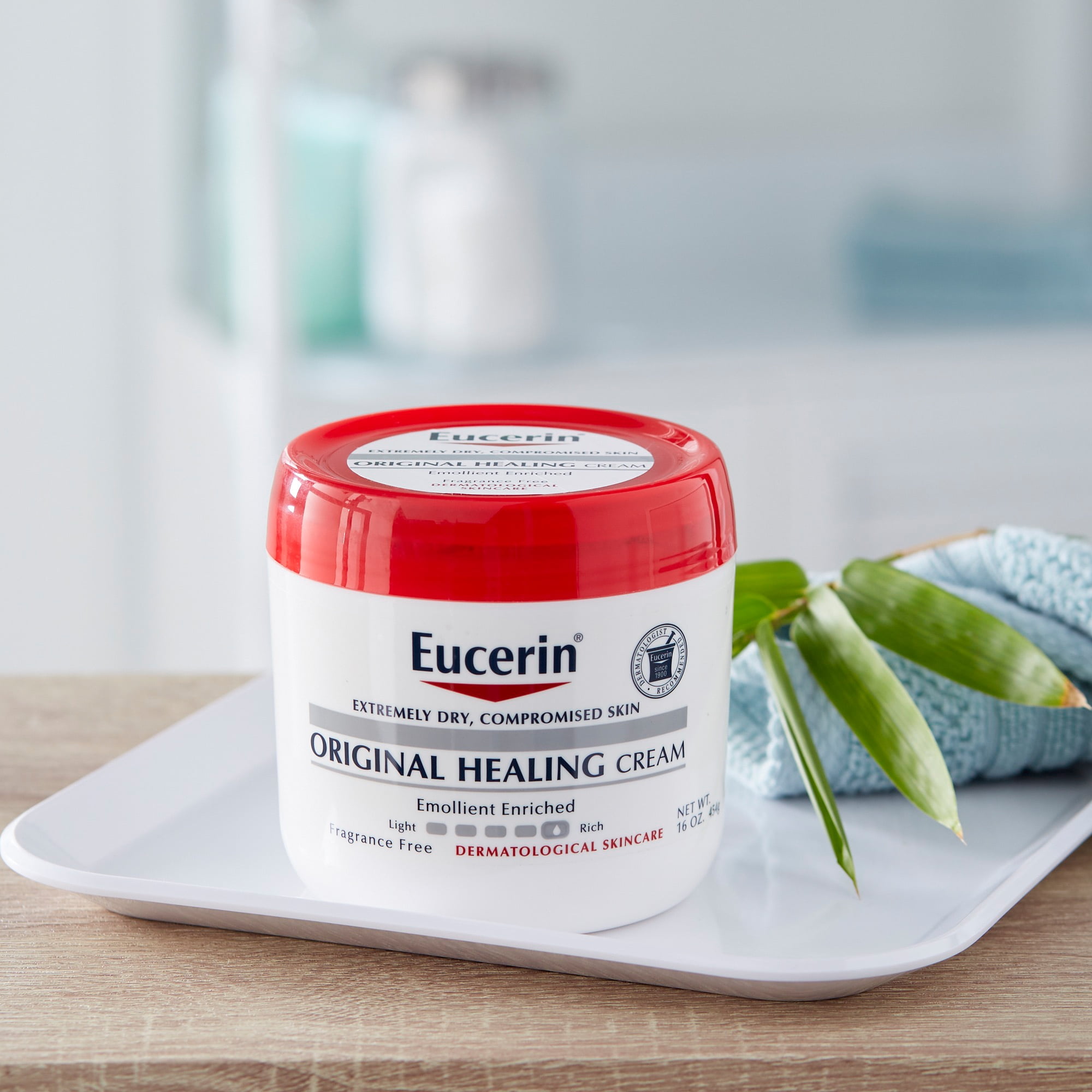 Eucerin Original Unscented Hand and Body Moisturizer Cream 16 oz. Jar 72140000021 1 Ct