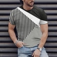 thumbnail image 5 of Charella Carnival T-shirts for Men Mardi Gras Decorations Short Sleeve Crewneck Tops 2025 Men Clothing Casual Fashion,Gray,L, 5 of 5