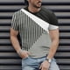 thumbnail image 4 of Camisetas de Verano Casuales Impresas Cuello Redondo Manga Corta, Camiseta Ligera de Algodón de Imitación para el Hogar, Diario Y el Uso de las Cuatro Estaciones, 4 of 6