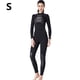 thumbnail image 2 of DivaSail Setuits Sitio de buceo Ultrathin Secado rápido Pantalones de manga larga Cuerpo completo Traje de baño Jumpsuit transpirable deportes Pieles de buceo Mujeres Negro Negro 【S】 Scienceny OD003280-06, 2 of 7