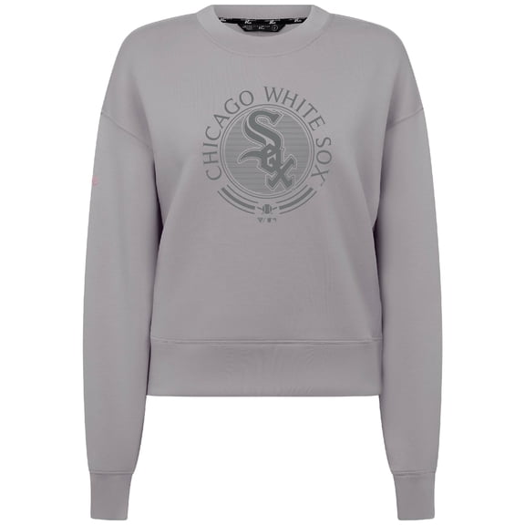 Women's Levelwear Gray Chicago White Sox Sponge Tri-Blend Grain Sweatshirt