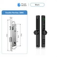 thumbnail image 2 of Door Lock, Waterproof Biometric Fingerprint Locks DQ Round Electronic Smart Door Lock RFID Card Code Lock For Aluminum Glass Door ,Easy to Install, 2 of 8
