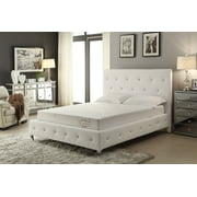 8-Inch Memory Foam Mattress Covered in a Soft Aloe Vera Fabric, Cal King. Available in Various Sizes