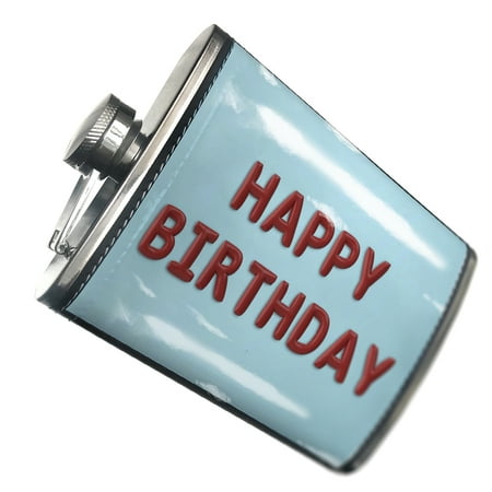 

NEONBLOND Flask Happy Birthday Party Balloon