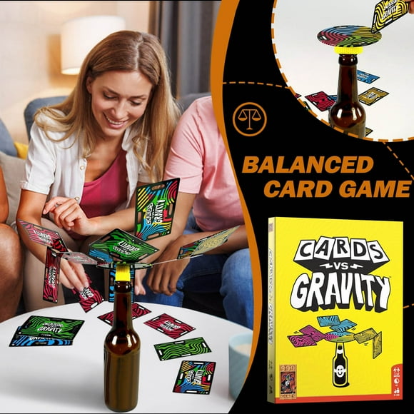 Summer Clearance!Anti-Gravity Card Balance Travel Game A Fun Card Stacking Game Perfect for Vacations and Camping | 2-4 Players,Anti-Gravity,Card,Balance,Travel,Game