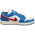 thumbnail image 2 of Women's Jordan 1 Low Sport Blue/Gym Red-White-Sail (DC0774 416) - 11.5, 2 of 5