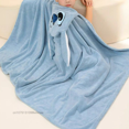 thumbnail image 3 of Capa con capucha de felpa de dibujos animados de Disney Stitch para niñas, albornoz absorbente, de secado rápido Toalla de baño, lindas y acogedoras mangas de murciélago, Pjs Cloaks, 3 of 5