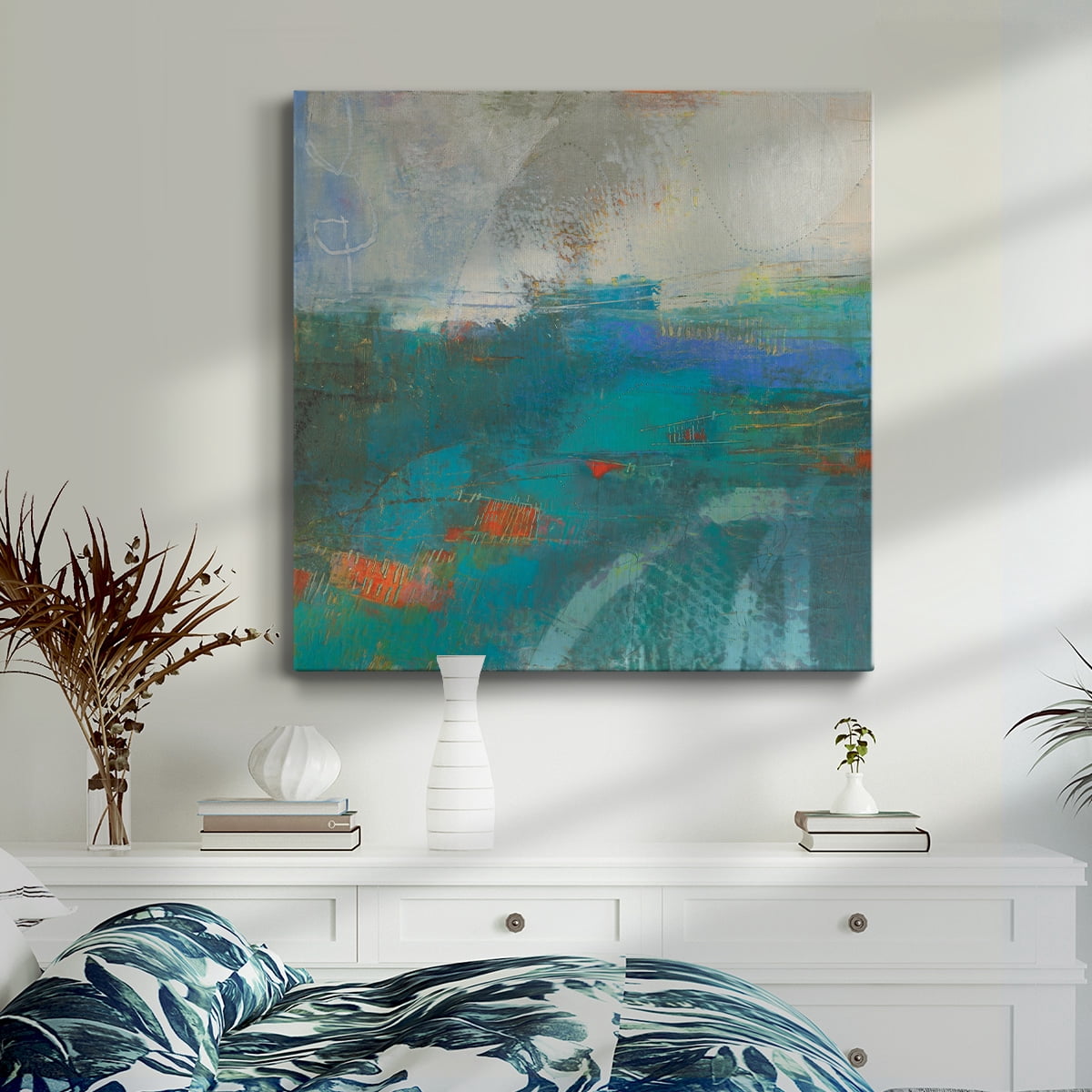 Wexford Home Keek II-Premium Gallery Wrapped Canvas, 16" x 16" - Ready to Hang