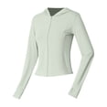 thumbnail image 5 of CAIXIA Sun Hoodie for Women Long Sleeve Womens Sun Shirt Sun Protection Zip Up Jackets for Women Quick Dry Outdoor Performance Jacket, 5 of 6