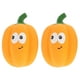 thumbnail image 1 of KAKOWELY 2 juguetes de látex con forma de calabaza, chirriadores y sonido para mascotas, juguete de entrenamiento para mascotas., 1 of 4