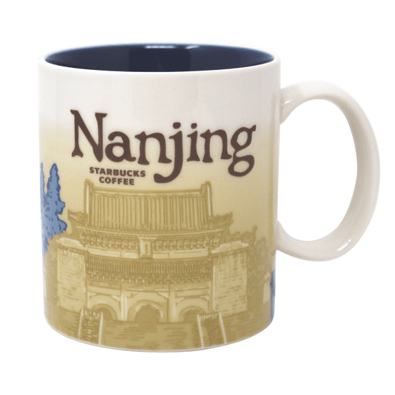 Starbucks Global Icon Series Nanjing Ceramic Mug, 16 Oz