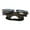 Black, variant on Kokiya Finger Shaker Music Instrument Hand Tambourine Bell for Concert Black