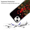 thumbnail image 3 of Dancing Skull Case Compatible with iPhone 13,Aesthetic Art Design TPU Bumper Bumper Cover Case, 3 of 6