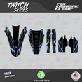 thumbnail image 2 of Kalair GFX Graphics Kit for Kawasaki KX250F (2009-2012) Twitch Series, 2 of 5