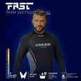 thumbnail image 2 of Cressi 7mm Fast Men's Full Wetsuit, 2 of 4