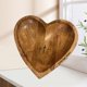 thumbnail image 2 of Cuenco de pan de madera con forma de corazón, cuenco de masa de oración de madera con tarjetas, regalos religiosos, regalos cristianos, regalos de congregación (marrón), 2 of 5