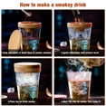 thumbnail image 5 of Cocktail Smoker Kit, 4 Flavors Wood Chips, Bourbon Smoker Kit, Old Fashioned Drink Whiskey Smoker Kit Set, Birthday Whiskey Gifts for Men, Dad, Husband, 5 of 7