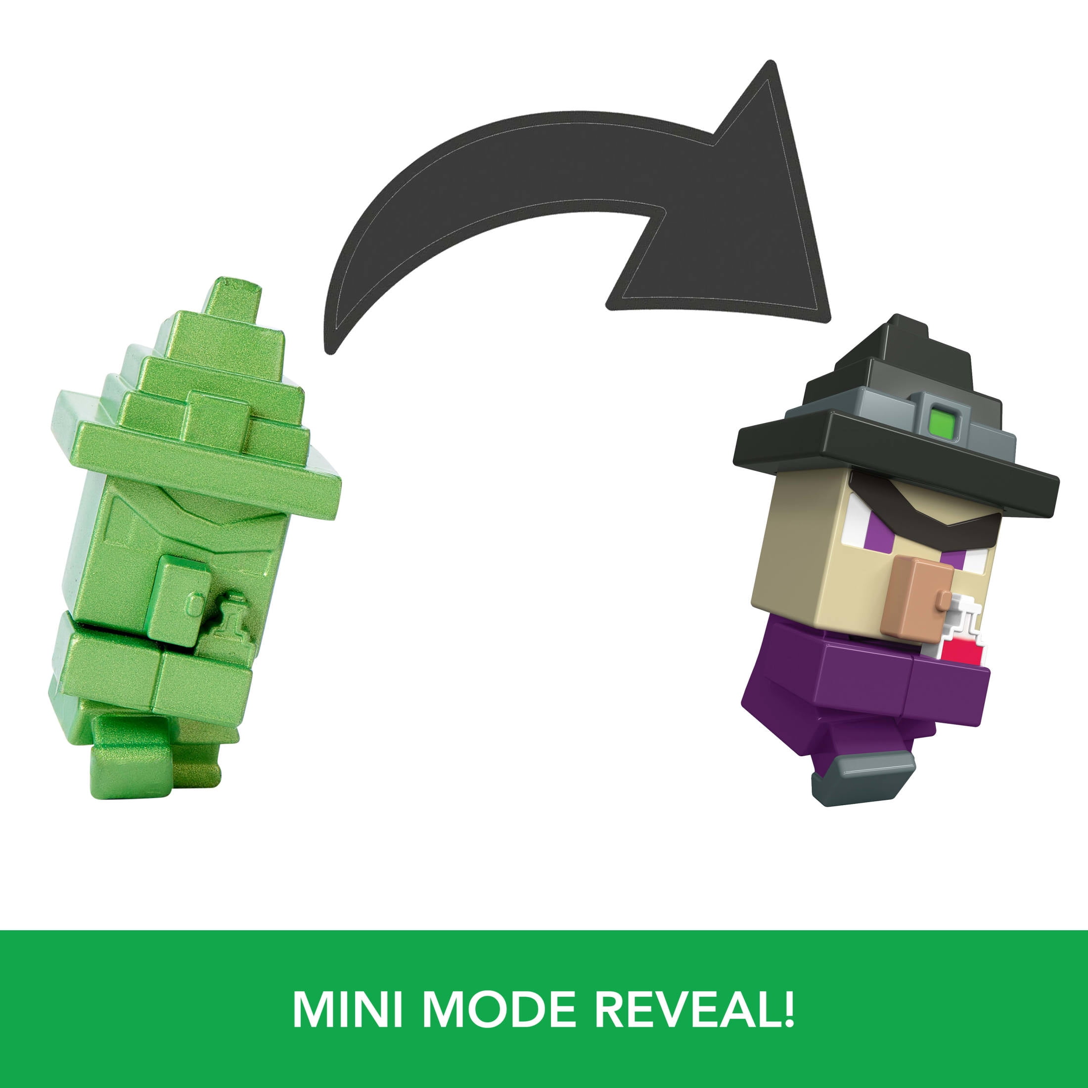 Minecraft Mini Mode Potion Brewing Action Figures with Color Reveal (Characters May Vary)