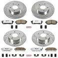 thumbnail image 3 of PowerStop Front and Rear Z26 Street Warrior Carbon-Fiber Ceramic Brake Pad and Drilled and Slotted Rotor Kit Fits: NISSAN Select Models K2705-26, 3 of 9