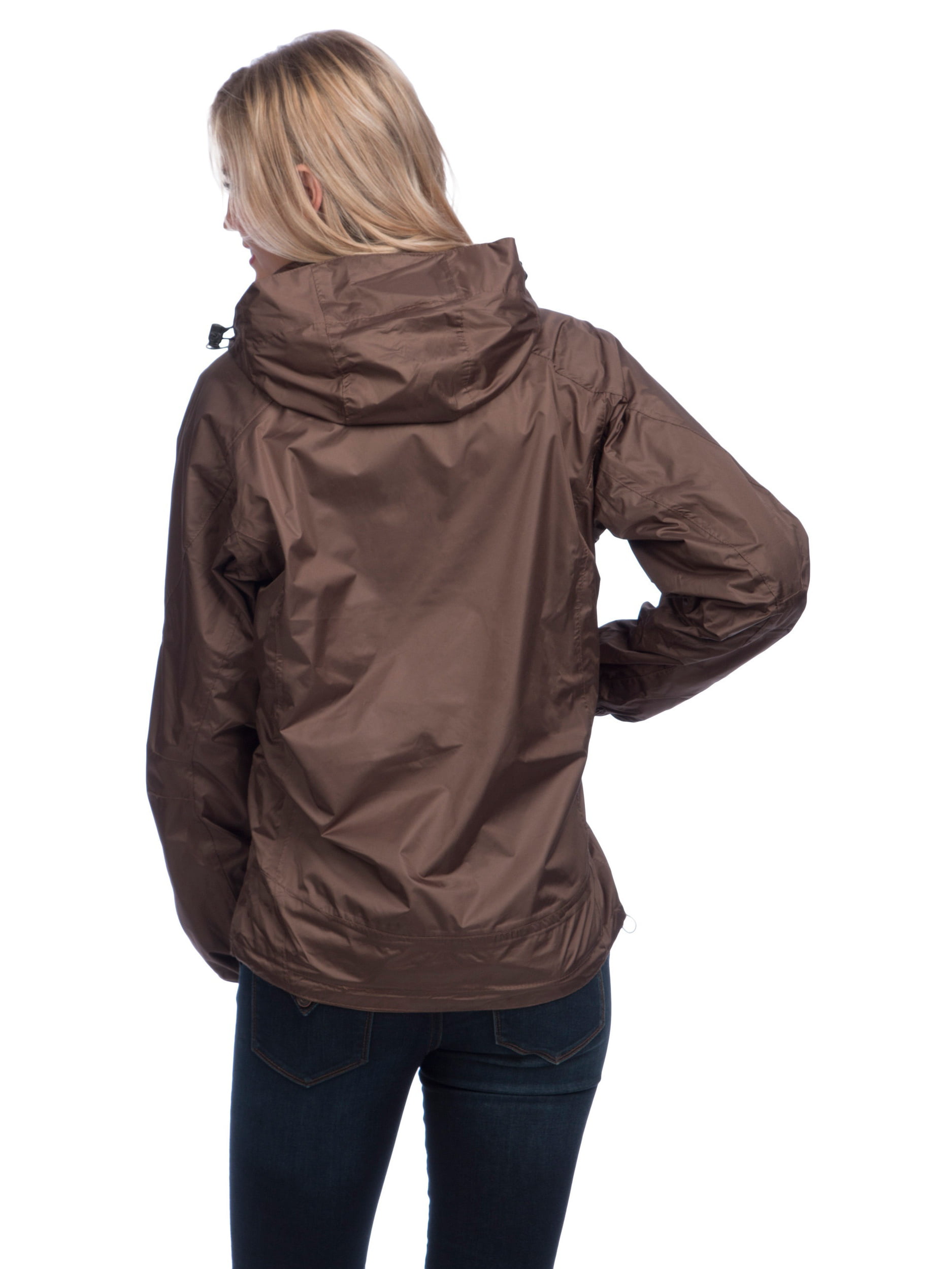 Brown, Large Mossi Ladies RX Rain Jacket 