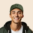 thumbnail image 3 of Dalix Military Plane Embroidered Cap Cotton Baseball Hat Airplane Jet Men in Olive, 3 of 5