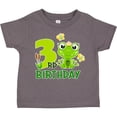 thumbnail image 3 of Inktastic 3rd Birthday Princess Frog Girls Toddler T-Shirt, 3 of 5
