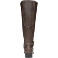 thumbnail image 4 of Women's Life Stride X-Felicity Wide Calf Riding Boot Dark Tan Polyurethane 5.5 M, 4 of 6