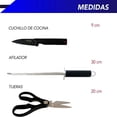 thumbnail image 2 of Cuchillos De Chef Con Base CHIC FLIC De Ceramica 8 Pzs, 2 of 6