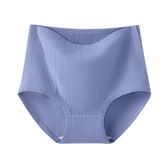 GigrtiJin Womens Wide Waisteband Boyshort Underwear Cotton No Show Granny Panties Breathable Sweat Proof Briefs