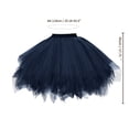thumbnail image 3 of Tutu Skirts for Women 80's Tutu Skirt Layered Tulle Petticoat Halloween Tutu, 3 of 4