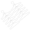 thumbnail image 7 of NIAIZEK 20 Pcs Durable Metal Mini Doll Clothes Hangers Tiny Doll Clothes Rack for Barbie Dolls DIY Dollhouse Accessories(2.56X1.38X0.08in), 7 of 7
