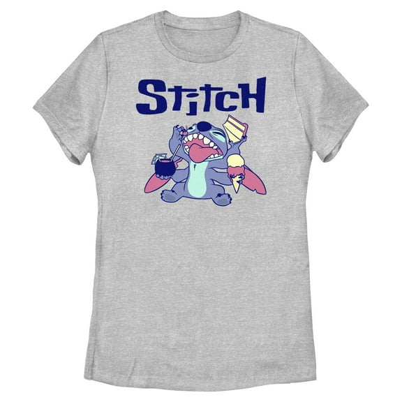 Womens Lilo & Stitch Munchies Stitch T Shirt