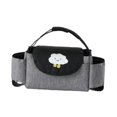 thumbnail image 2 of Bolsa de almacenamiento para cochecitos perfecl gris negra, 2 of 8