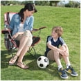 thumbnail image 3 of Kelsyus Original Foldable Canopy Chair for Camping, Tailgates, and Outdoor Events, Grey/Red, 3 of 6