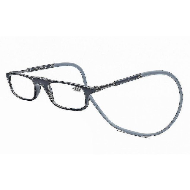 Gafas de lectura de alta calidad con absorción magnética TR, para colgar en el cuello, gafas de lectura modernas